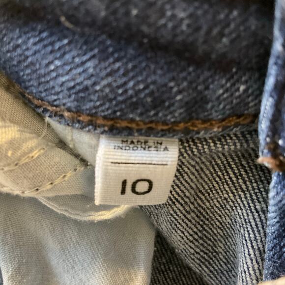 Loft Curvy Skinny Jeans Medium Wash Classic Casual Size 10 - Picture 5 of 9